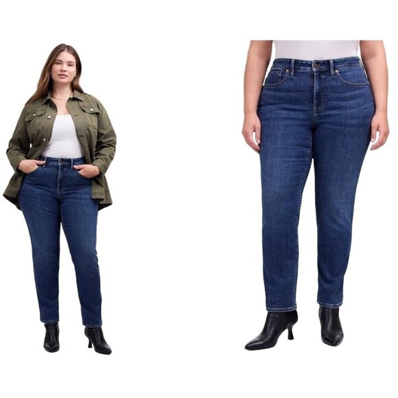 Madewell Denim - Madewell Women's Plus Stovepipe Jeans Cotton Tencel Fit Size W 37 $128 NWT